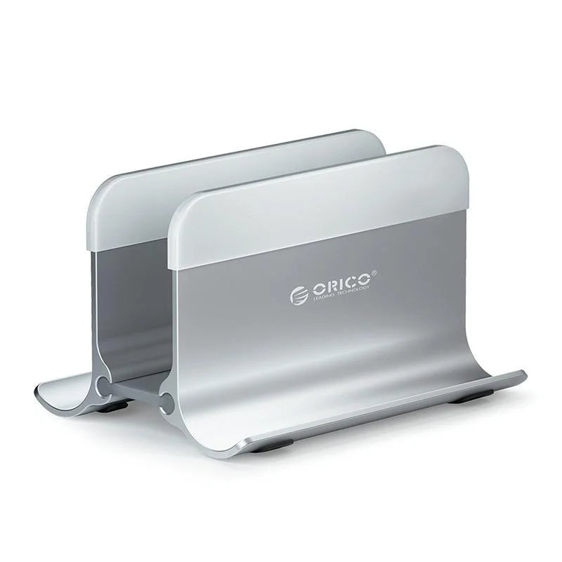 Space-saving Vertical Laptop Stand - Compact Design