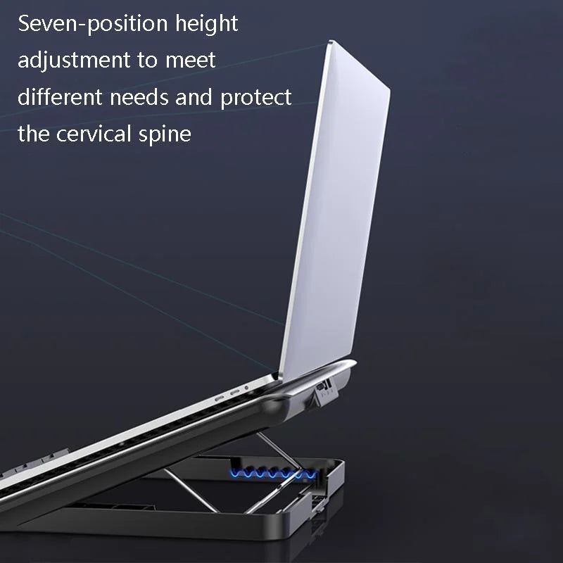Space Silver Silent Laptop Cooler-1964932314702155778