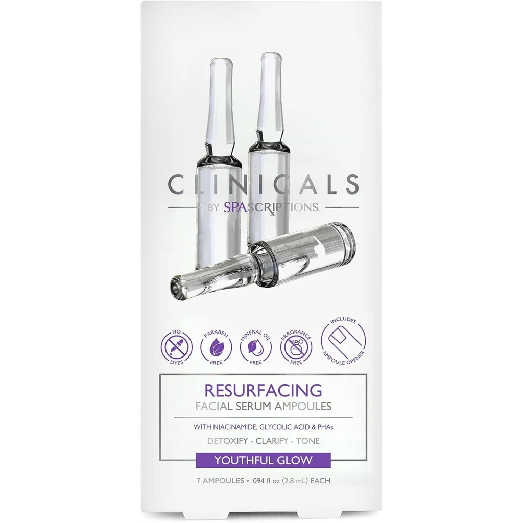 Spascriptions Clinicals Resurfacing Serum Ampoules 7-Pack