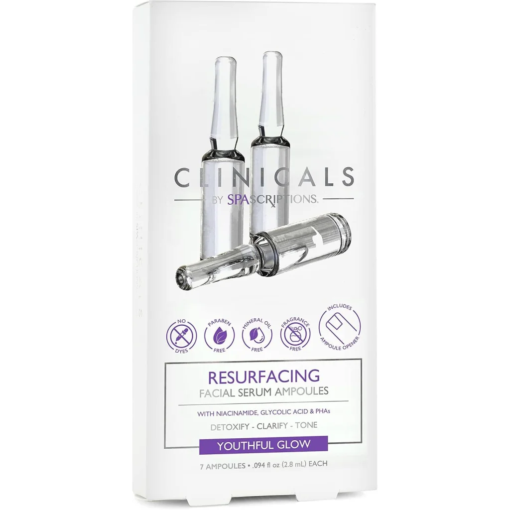 Spascriptions Clinicals Resurfacing Serum Ampoules 7-Pack