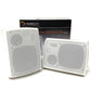 Speaker Pair 3-Way 4’’ Bookshelf Indoor Outdoor