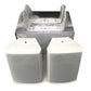 Speaker Pair 3-Way 4’’ Bookshelf Indoor Outdoor