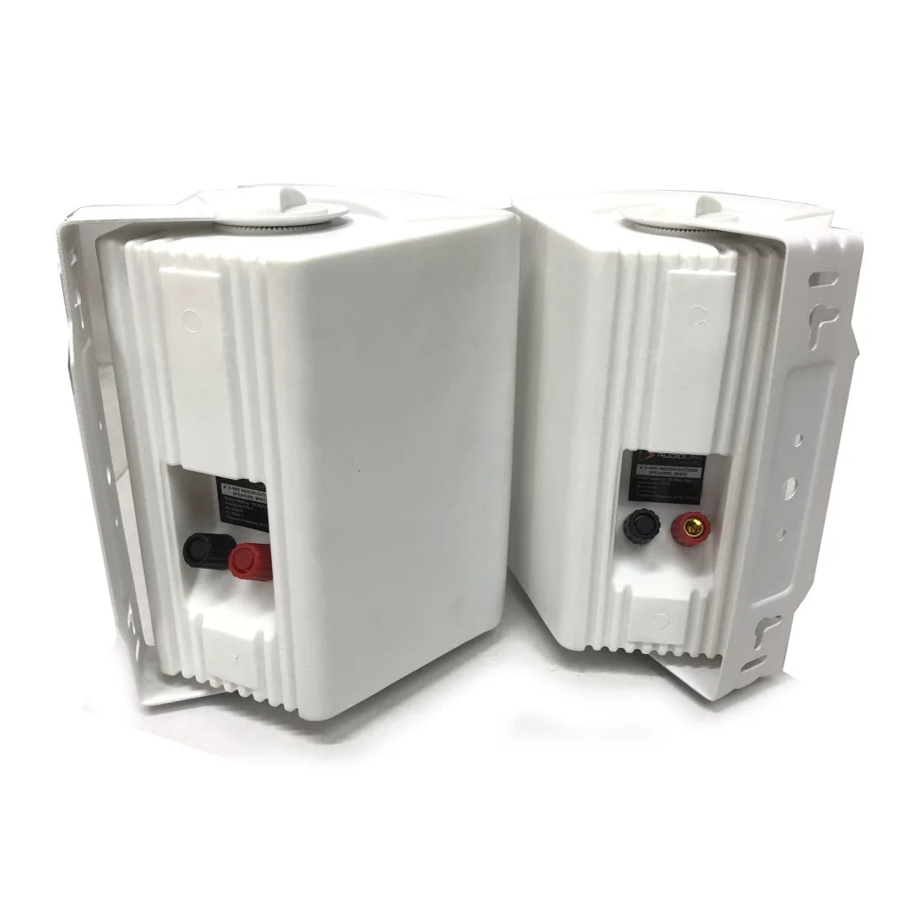 Speaker Pair 3-Way 4’’ Bookshelf Indoor Outdoor