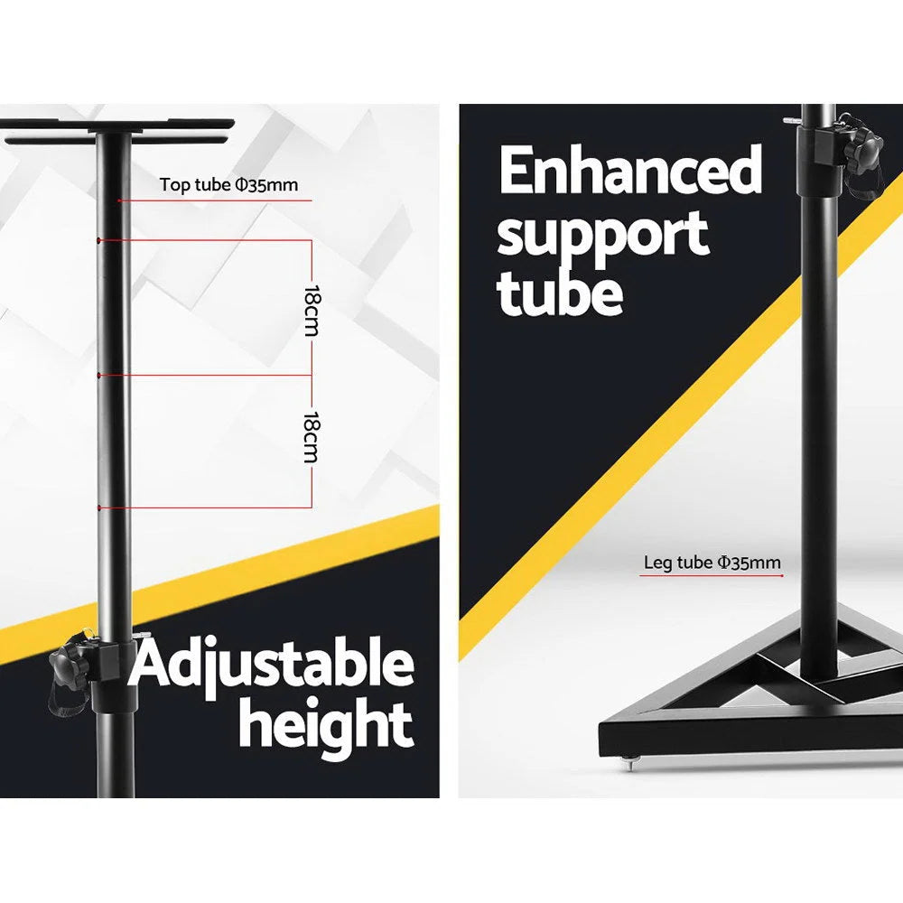 Speaker stand set with sound cm surround
