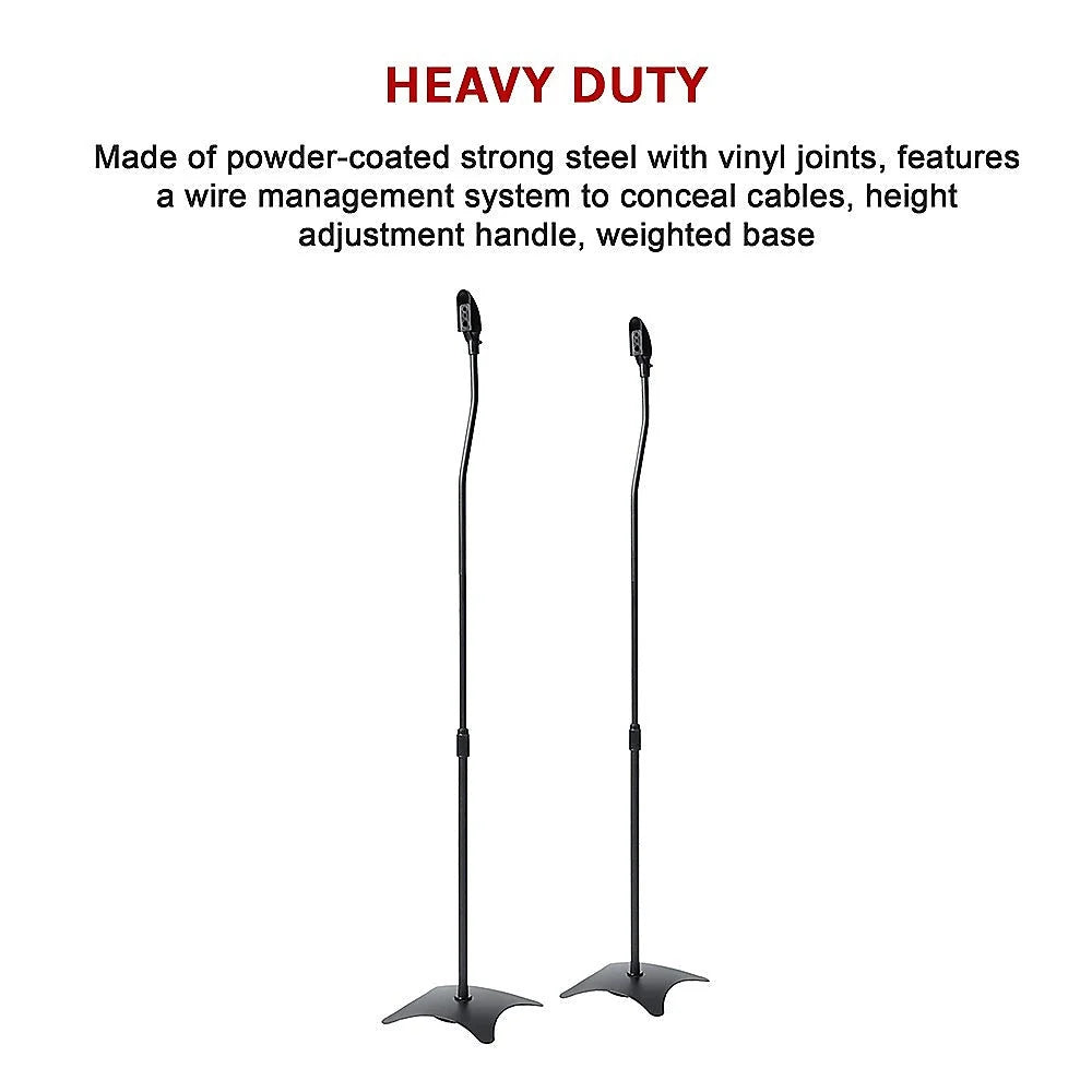 Speaker Stands Adjustable Rear Surround Sound Satellite