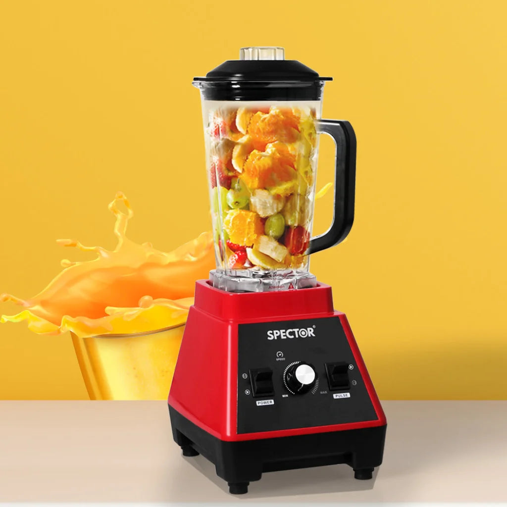 Spector 2L Commercial Blender Mixer Red-1973194014291267591