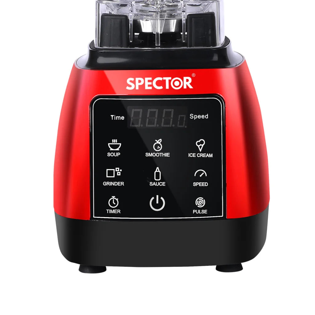 Spector 2L Commercial Blender Mixer Red-1973194013905391619