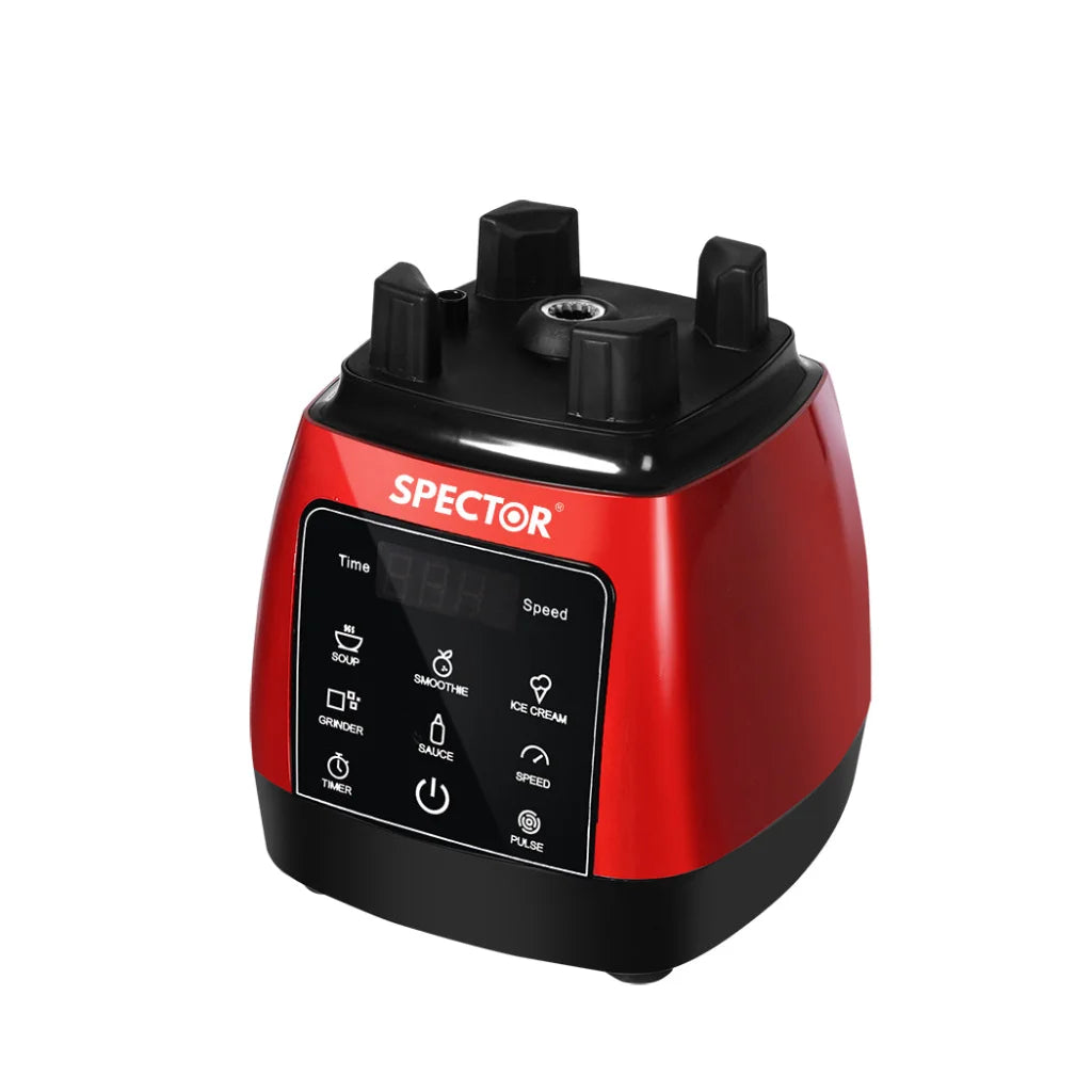 Spector 2L Commercial Blender Mixer Red-1973194013905391620