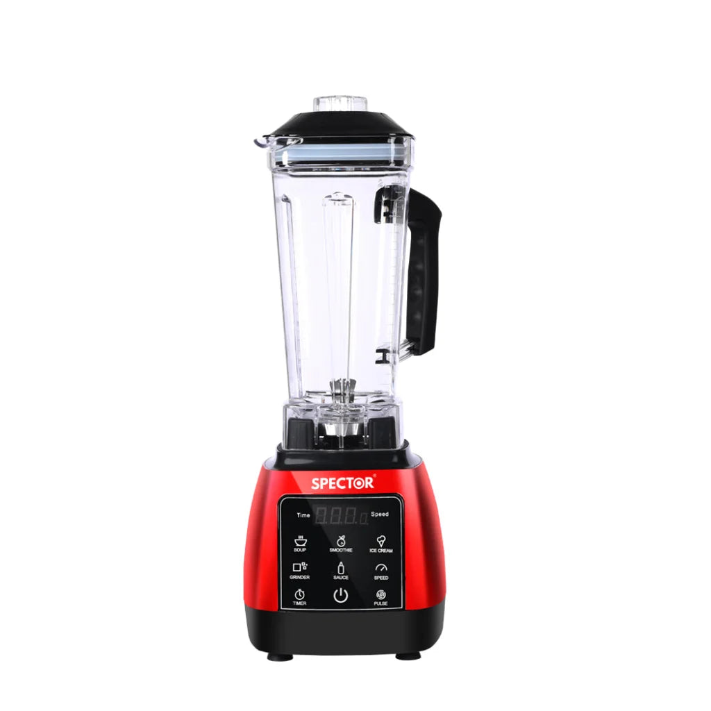 Spector 2L Commercial Blender Mixer Red-1973194013905391617