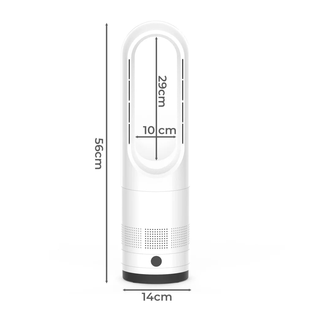 Spector Bladeless Tower Fan 2 In 1 Cooler & Heater Fan-1973193518969131010