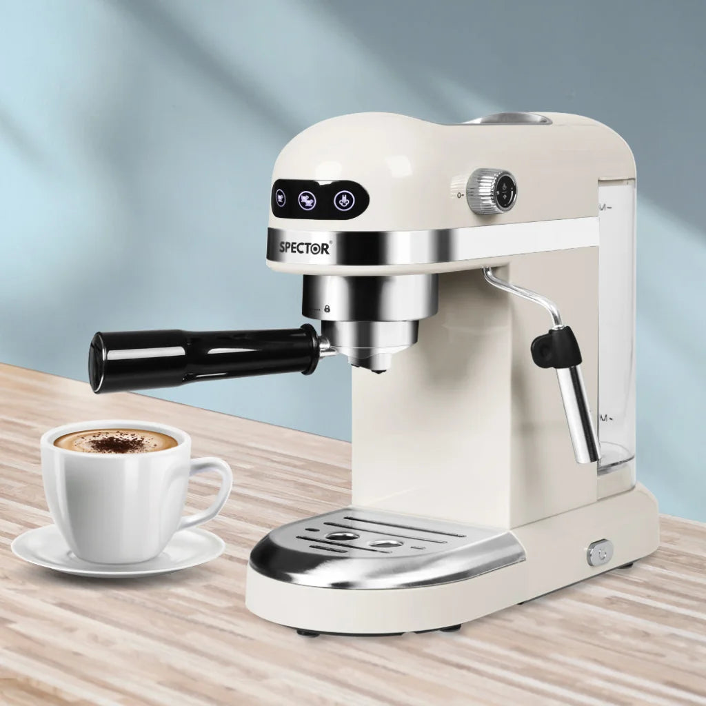 Spector Coffee Maker Machine Espresso Milk White-1973194089298006023