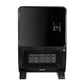 Spector heater humidifier with caster wheels and side handle rail