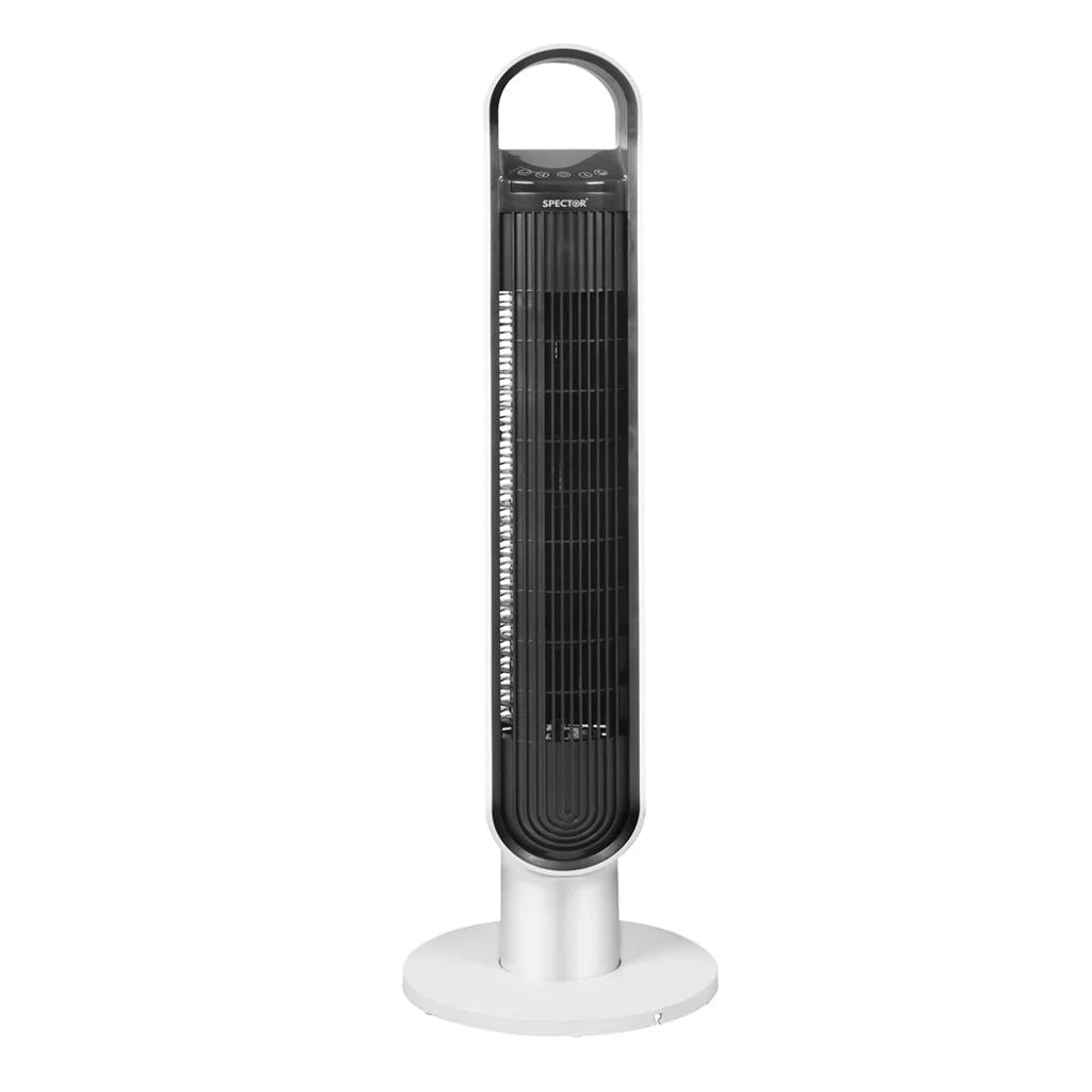 Spector Tower Fan Portable Oscillating White-1973193856379916289