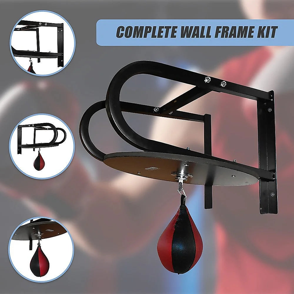 Speedball Boxing Punching Bag with Wall Frame - Fitness