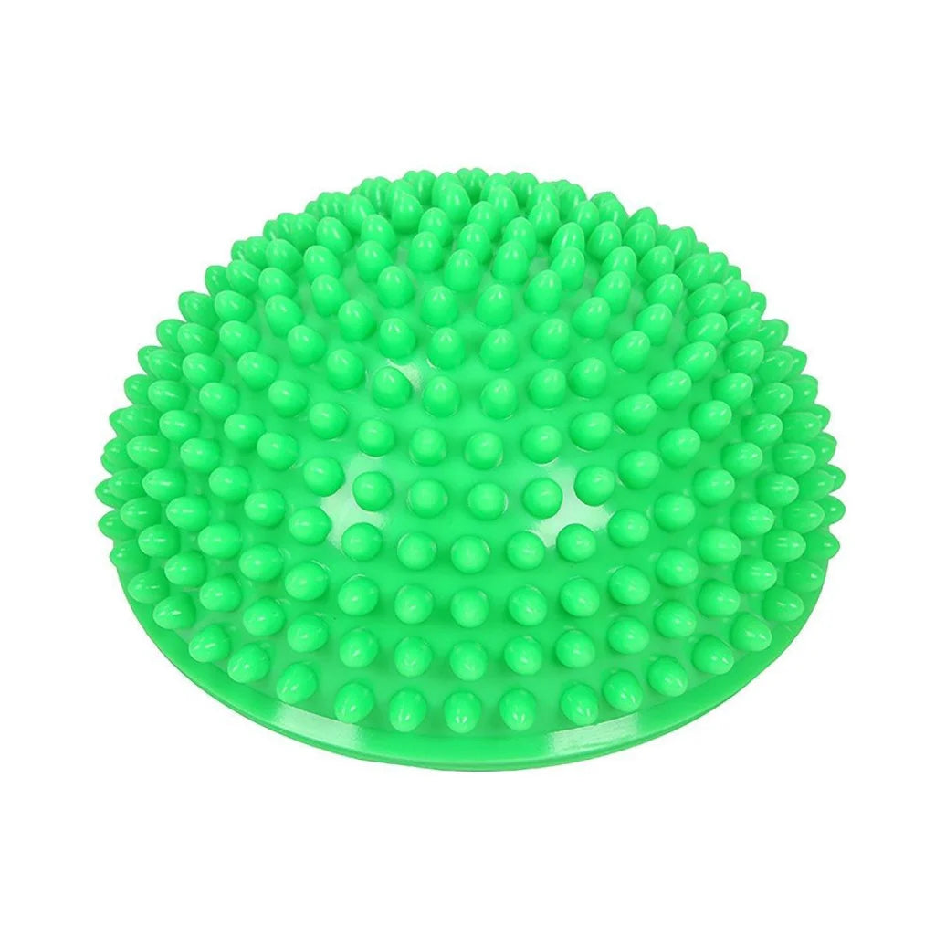 Spiky Massage Ball PVC Half Round Yoga Exercise Foot Hand