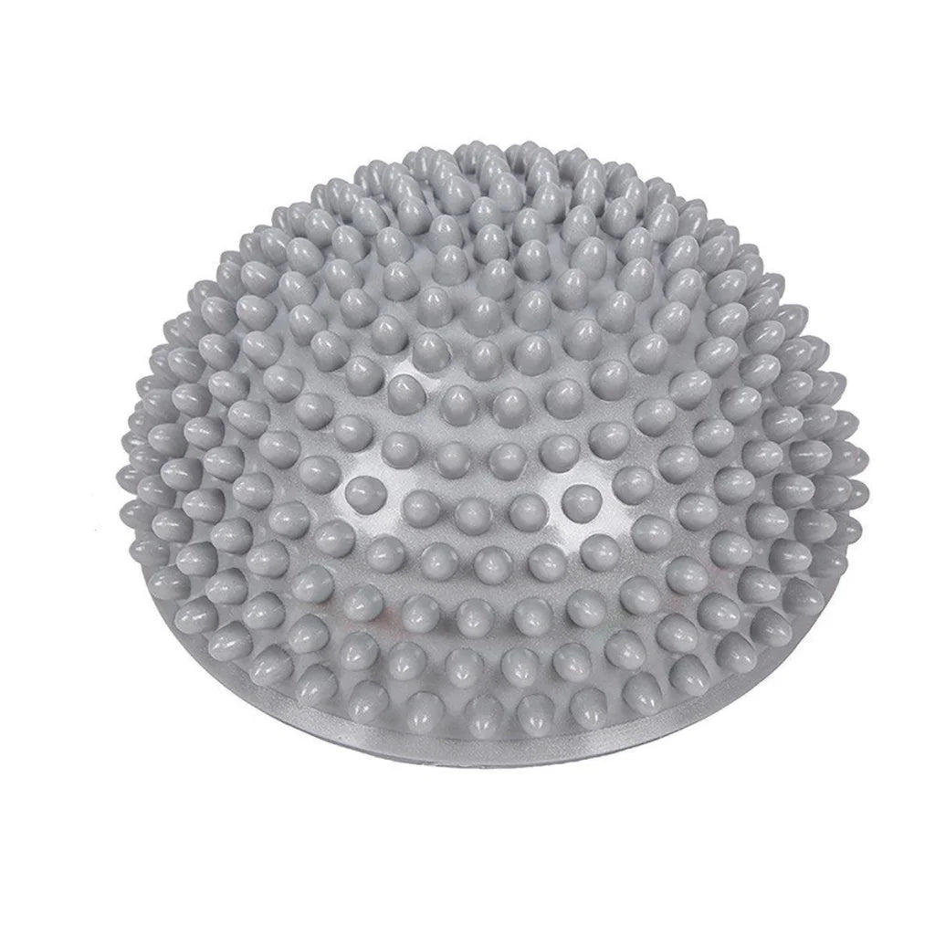 Spiky Massage Ball PVC Half Round Yoga Exercise Foot Hand