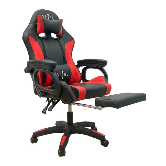 Spire Onyx Gaming/Office Chair w/ RGB Lighting And Massager