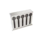 Spoon Utensil Holder Storage Rack Premium Stainless Steel Buffet Restaurant - 5 Holes