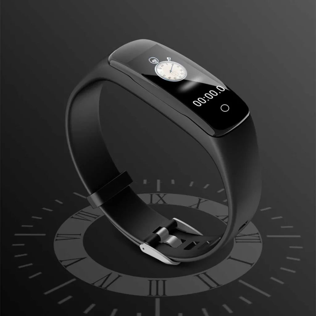 Sport Monitor Wrist Touch Fitness Tracker Smart Watch - Red - Premium