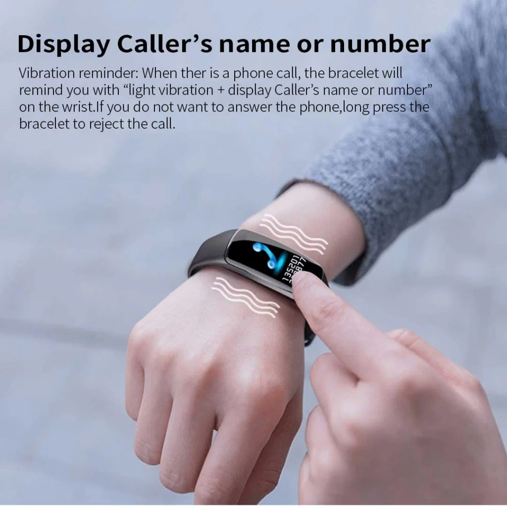 Sport Monitor Wrist Touch Fitness Tracker Smart Watch - Red - Premium