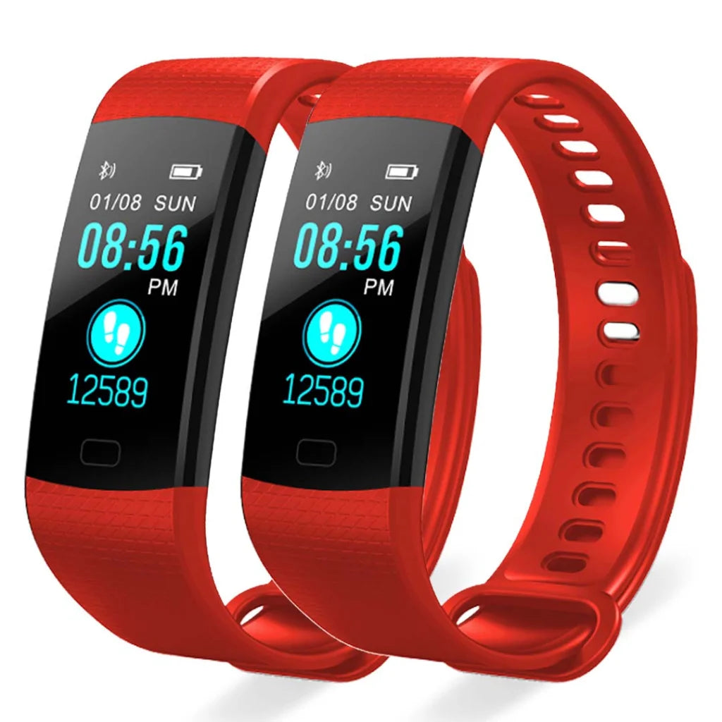 Sport Smart Watch Premium 2X Fitness Wrist Band Bracelet Tracker Purple