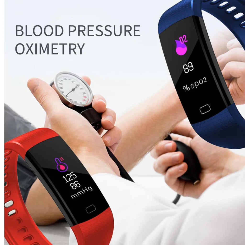 Sport Smart Watch Premium Fitness Wrist Band Bracelet Tracker Purple