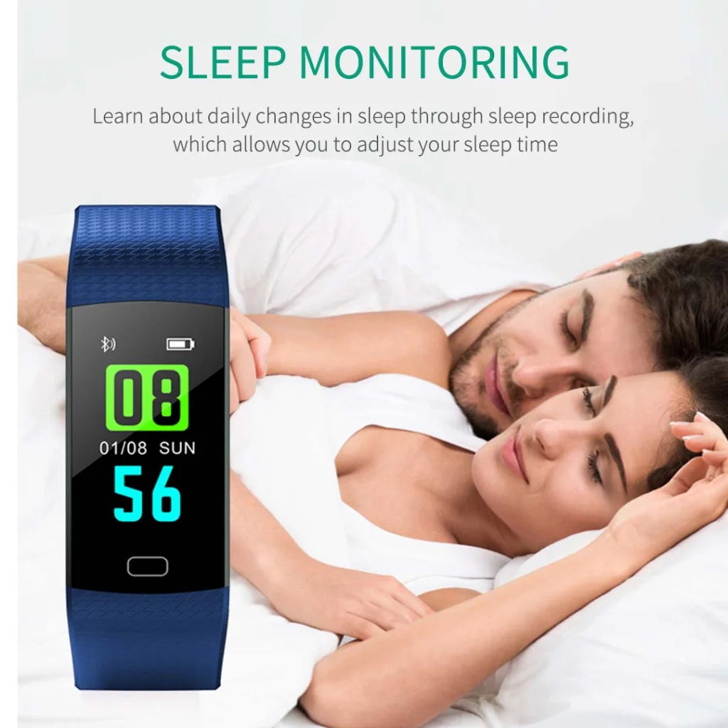 Sport Smart Watch Premium Fitness Wrist Band Bracelet Tracker Purple
