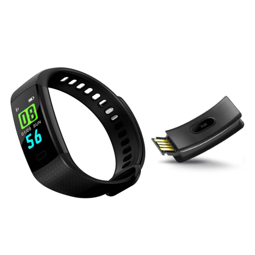 Sport Smart Watch Premium Fitness Wrist Band Bracelet Tracker Red
