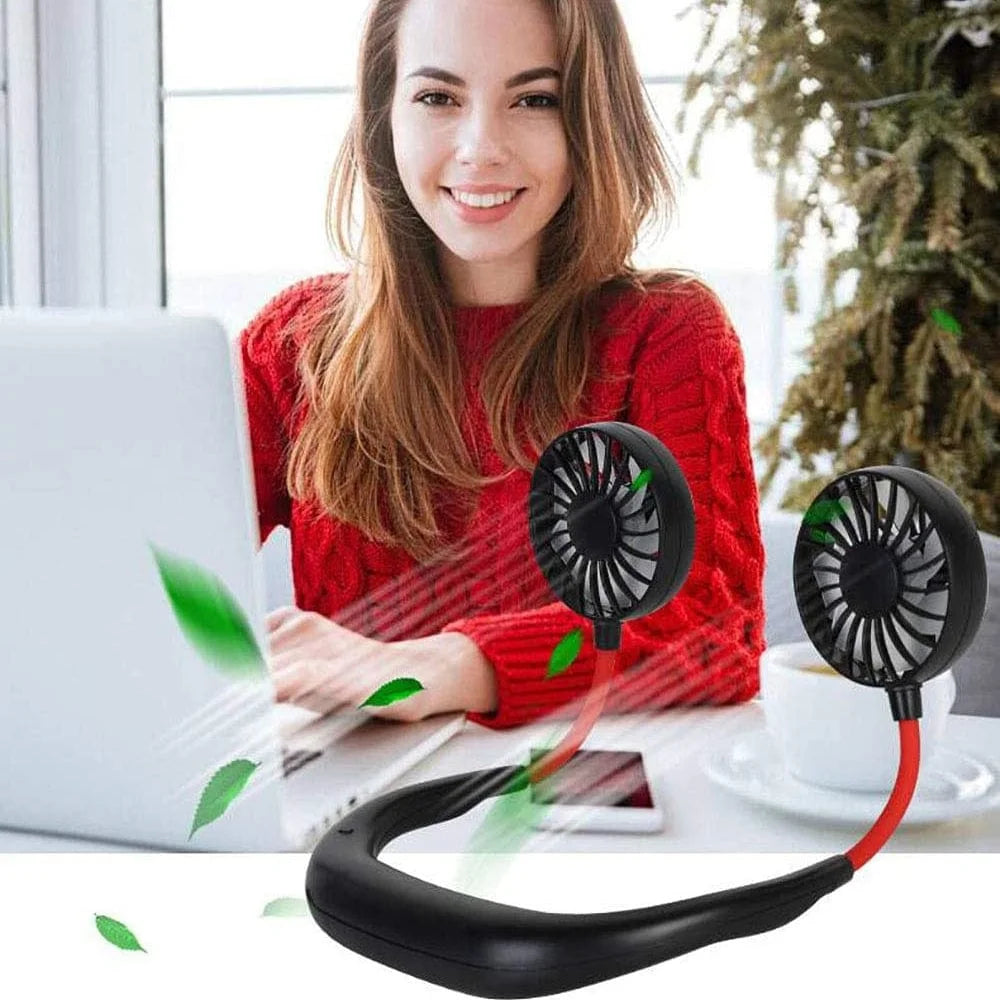 Sports Fan Hanging USB Charging Travel Creative Neck Tool