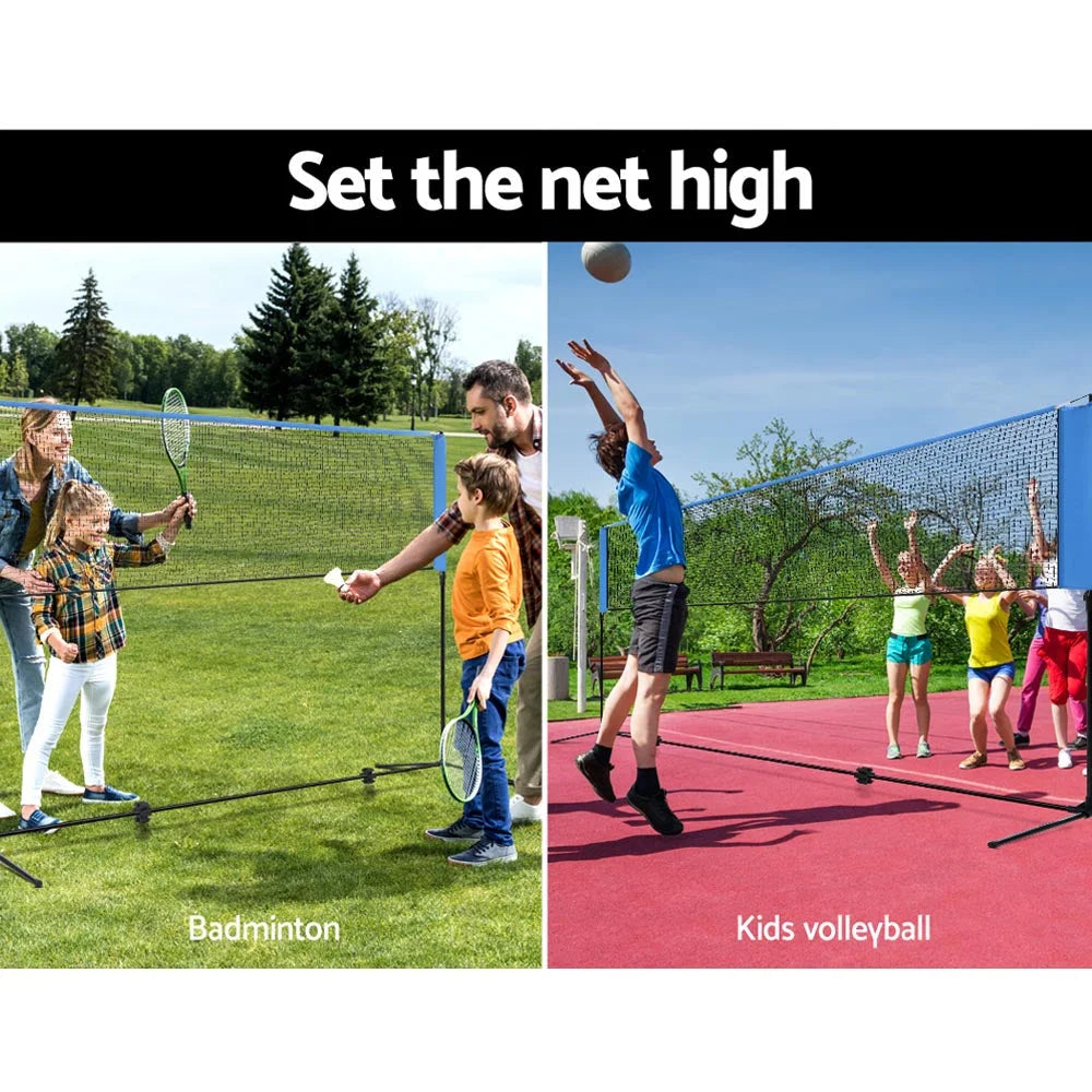 Sports Net Stand Portable Badminton Volleyball Tennis