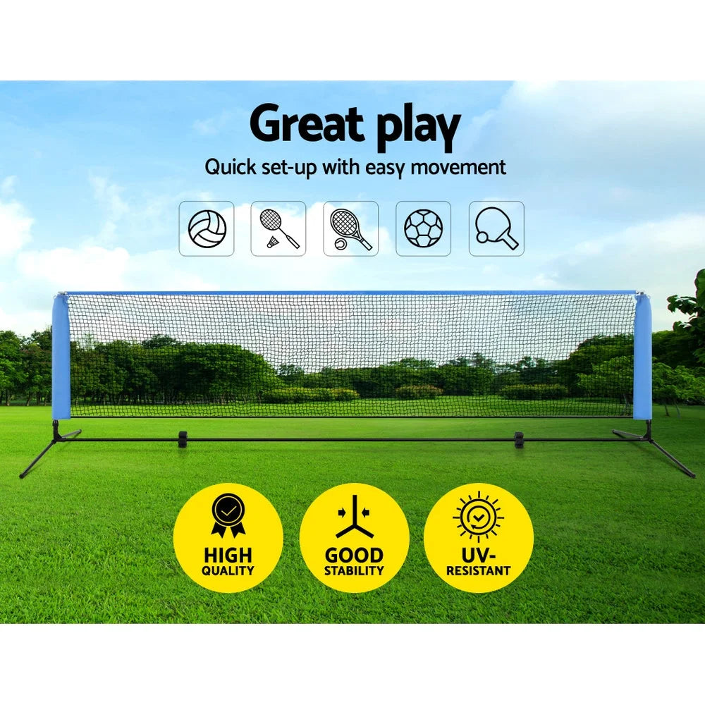 Sports Net Stand Portable Badminton Volleyball Tennis