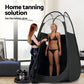 Sunless spray tan with tanning gun machine kit
