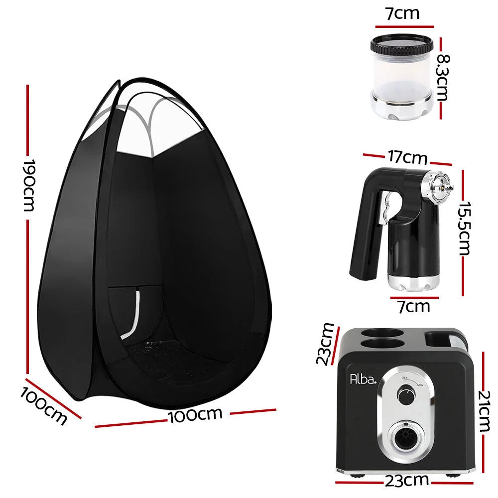 Spray Tan Machine Tent Sunless Spray Gun HVLP System