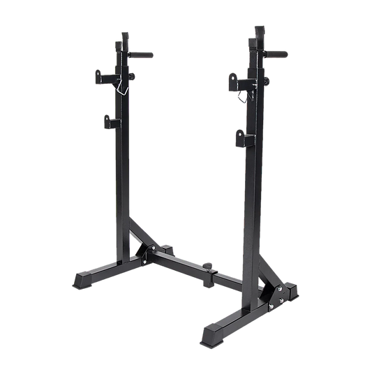 Squat Rack Commercial Adjustable Pair Fitness Exercise