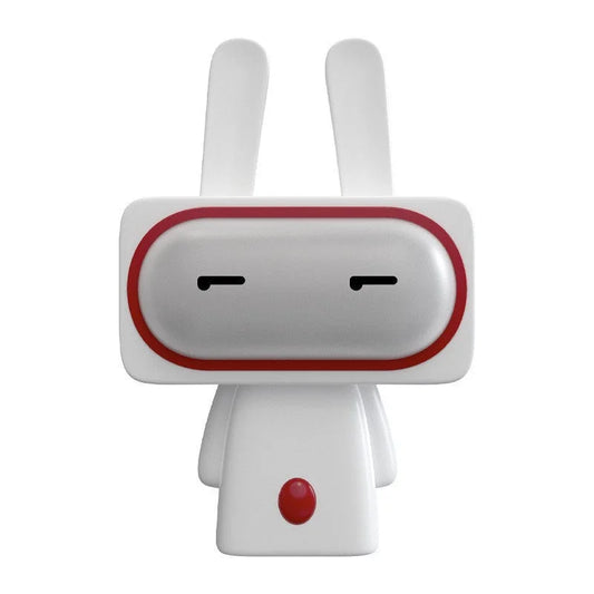 Squinting Cute Bobi Rabbit LED Night Light for Kids - USB