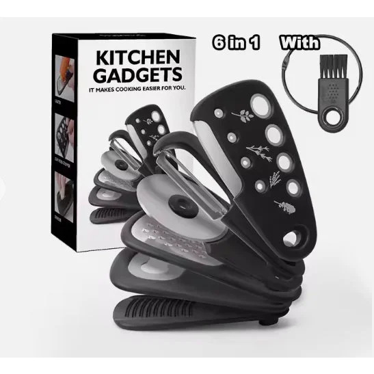 Stackable Kitchen Tool Set - Multi-Function Grater Herb