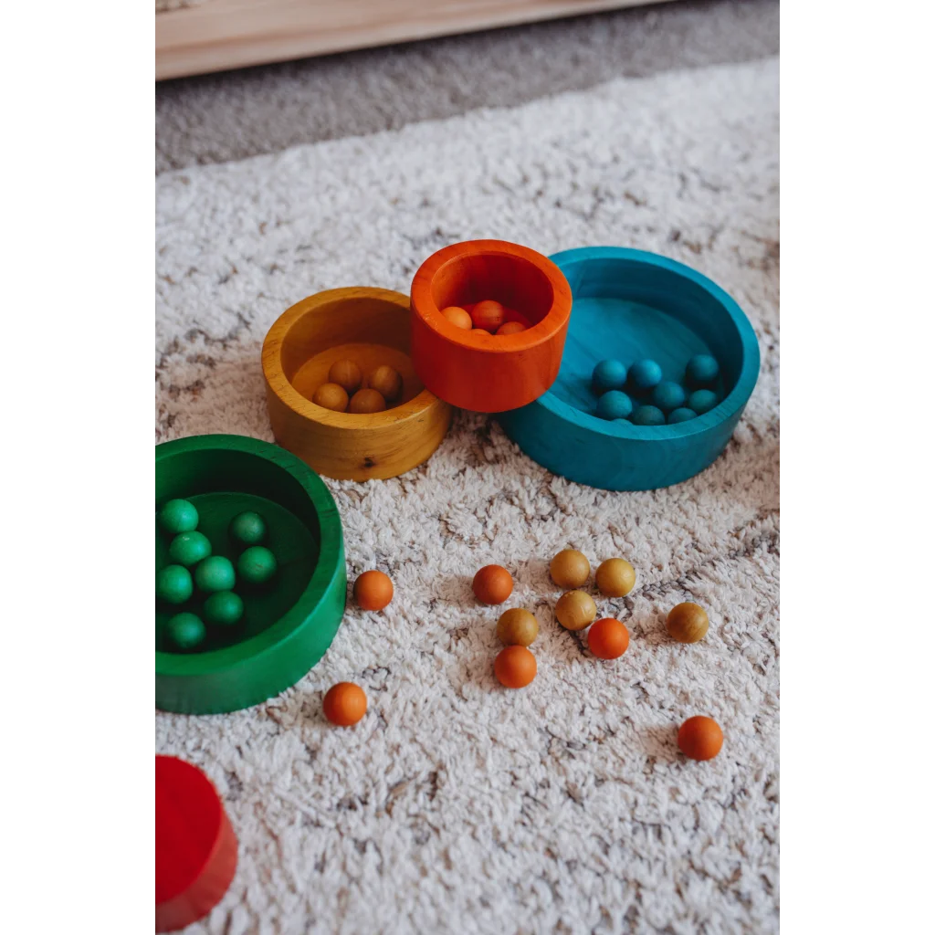 Stacking and Nesting Bowls - Natural Colored - Pet Care