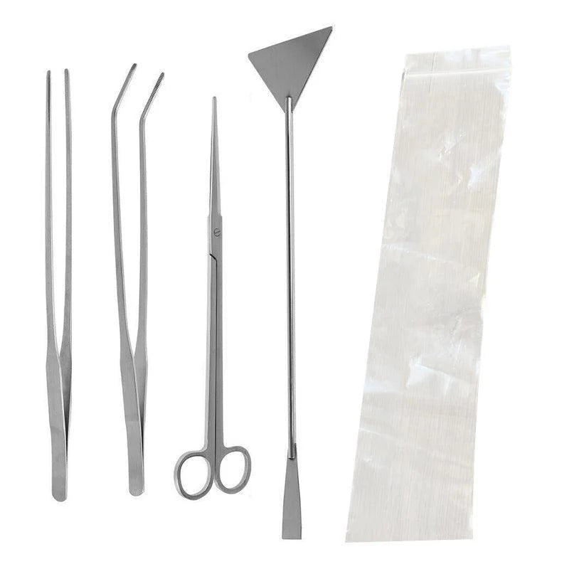 Stainless Steel Aquarium Tool Set Tweezers Scissors Spatula