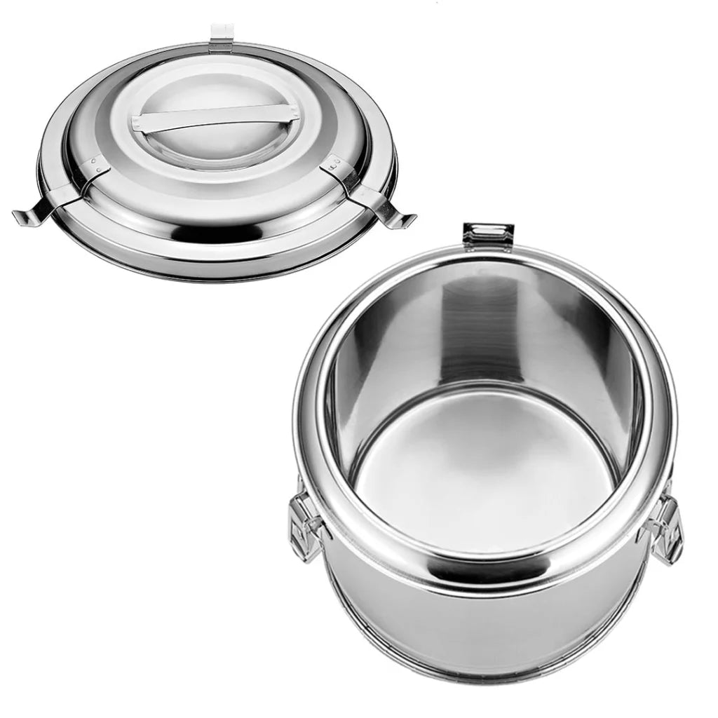 Stainless Steel Beverage Dispenser Premium 35L Insulated Stock Pot Hot & Cold Container