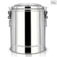 Stainless Steel Beverage Dispenser Premium 35L Insulated Stock Pot Hot & Cold Container