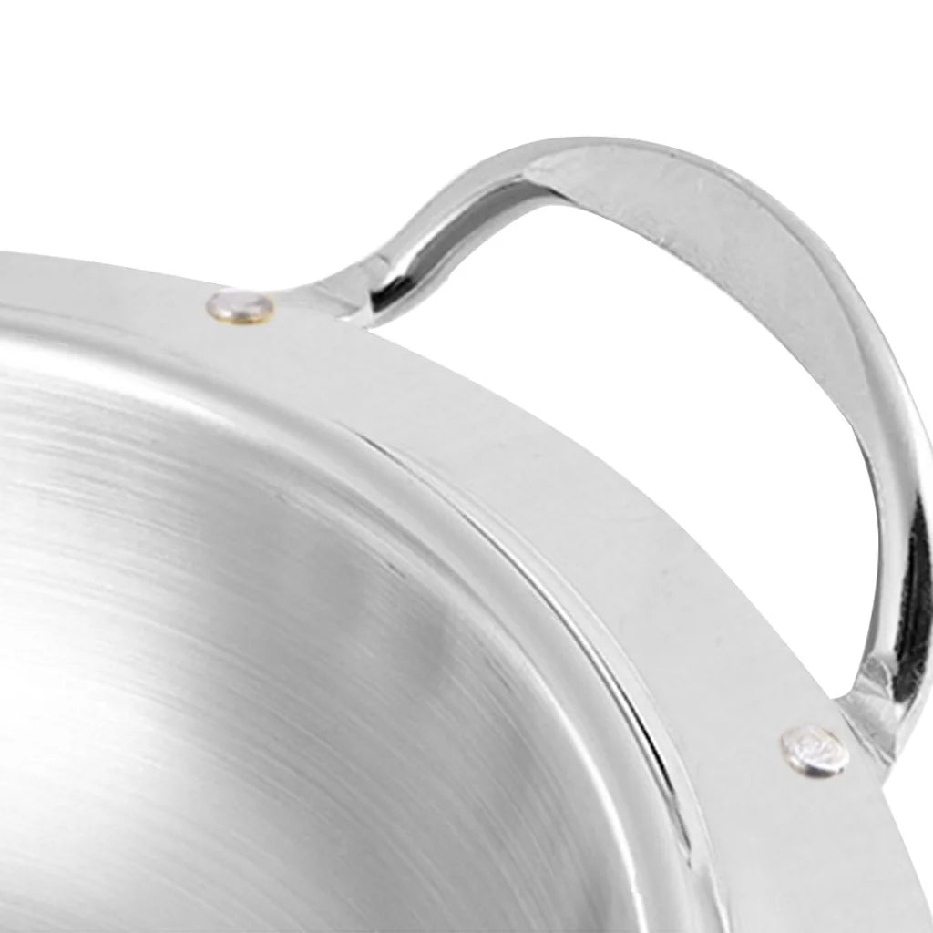 Stainless Steel Buffet Chafing Dish Round Cater Food Warmer Chafer with Glass Top Lid