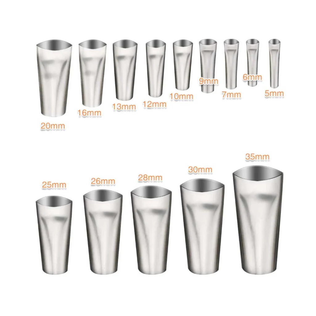 Stainless Steel Caulking Nozzles 14pc Sealant Applicator