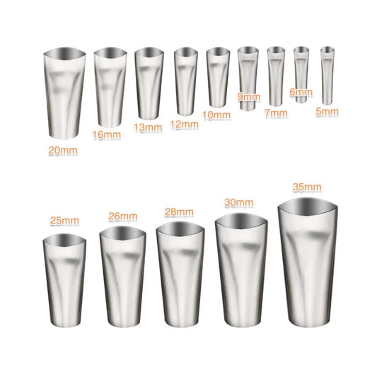 Stainless Steel Caulking Nozzles 14pc Sealant Applicator