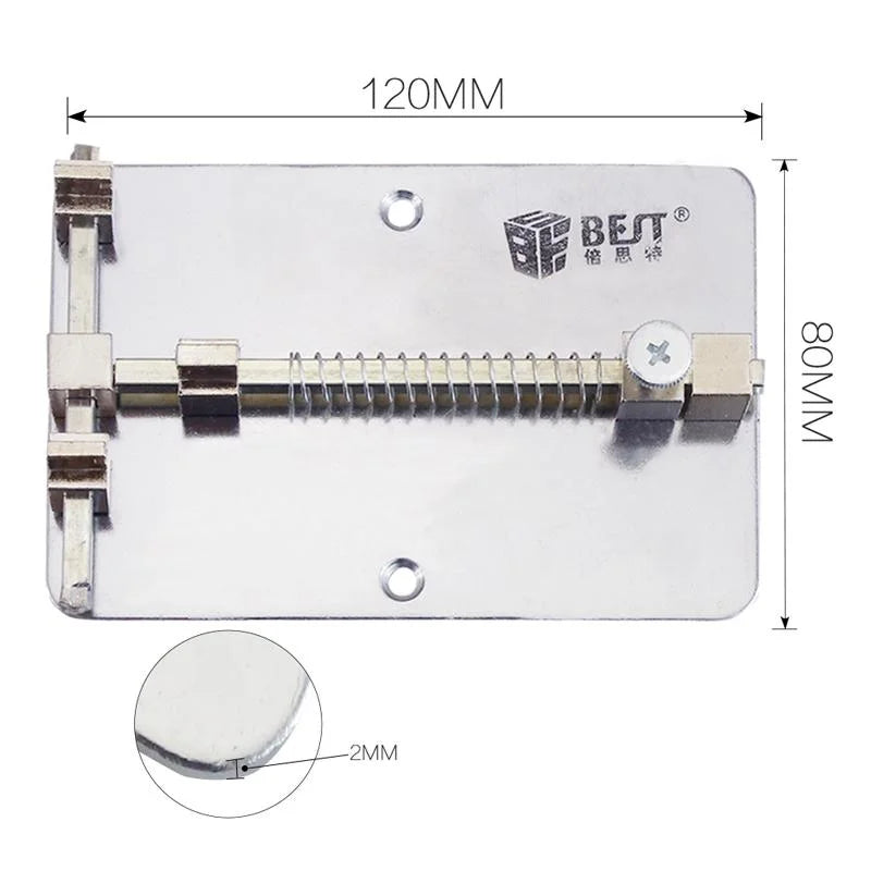 Stainless Steel Cell Phone Pcb Repair Tool Holder-1915198424303669251