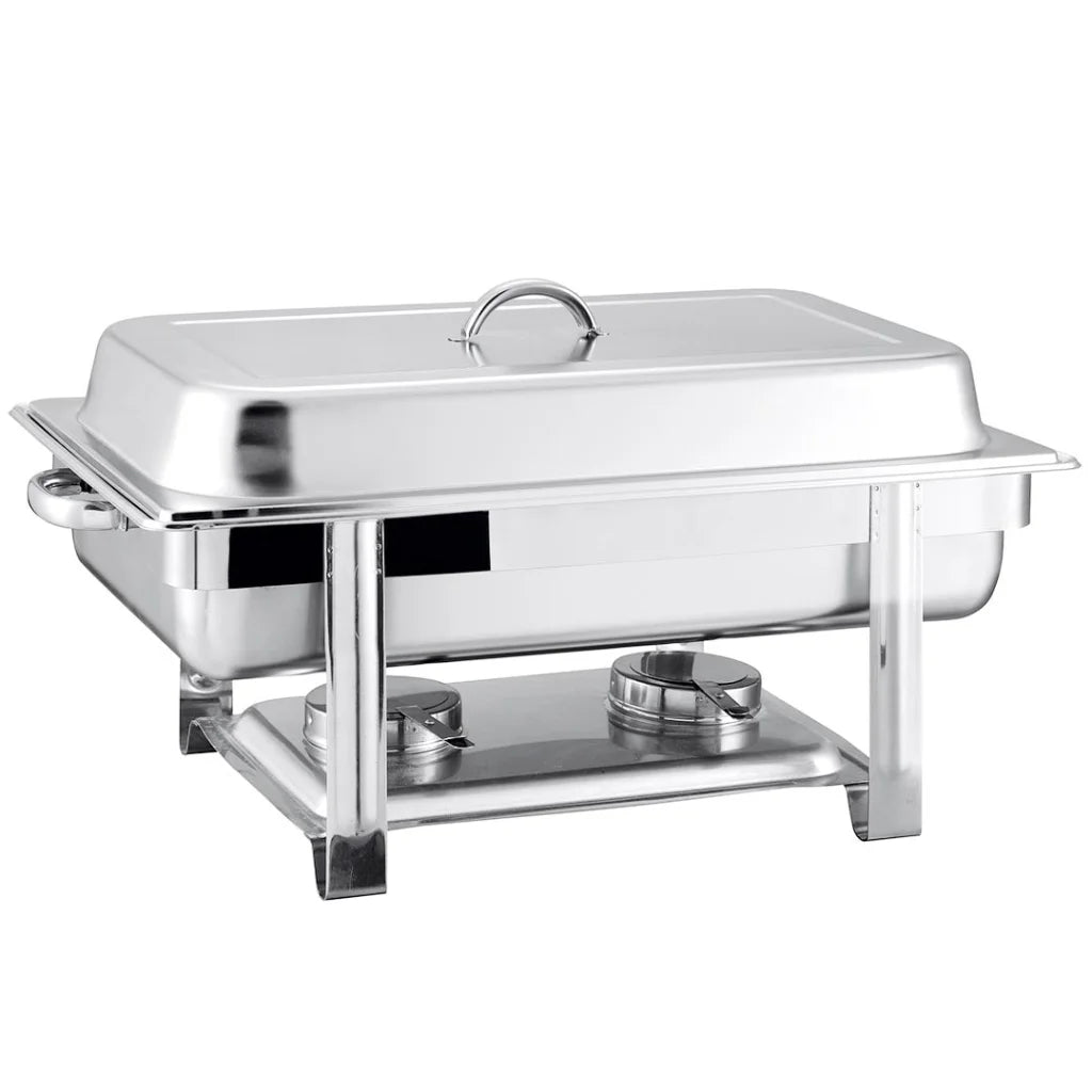 Stainless Steel Chafing Dish 2X 4.5L Catering Food Warmer - Premium