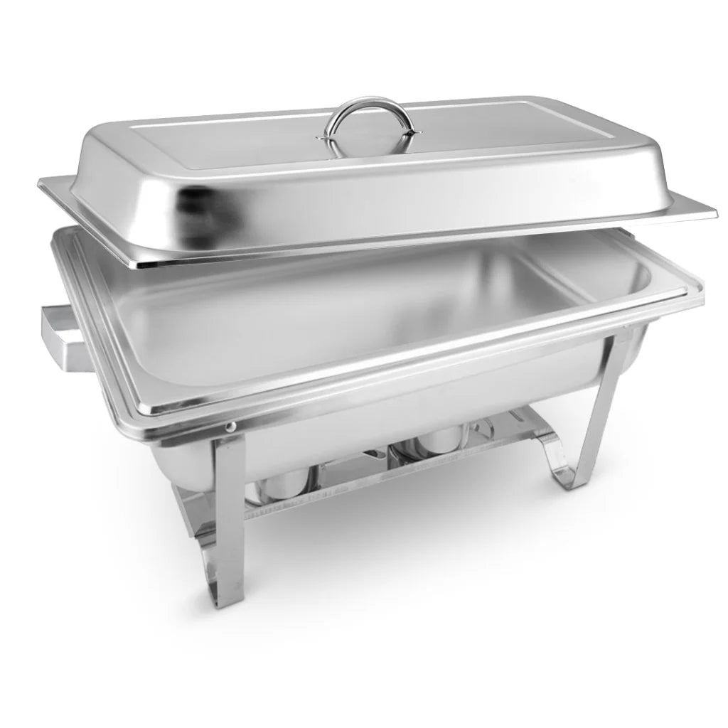 Stainless Steel Chafing Dish 9L Full Size Food Warmer Catering - Premium