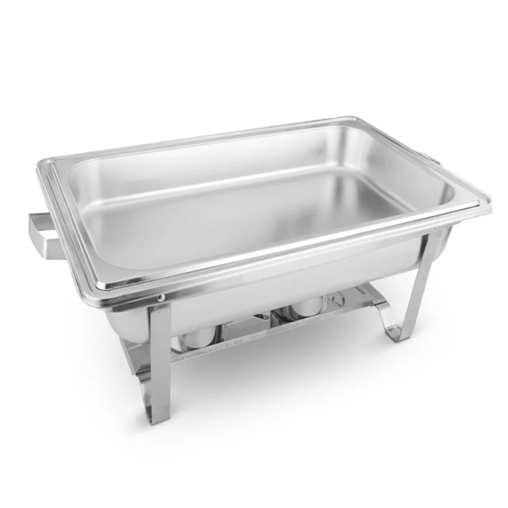Stainless Steel Chafing Dish 9L Full Size Food Warmer Catering - Premium