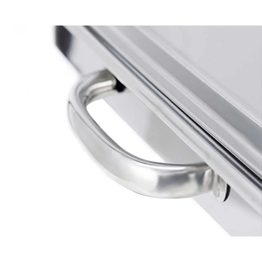 Stainless Steel Chafing Dish Set Premium 4X Triple Tray Food Warmer for Catering