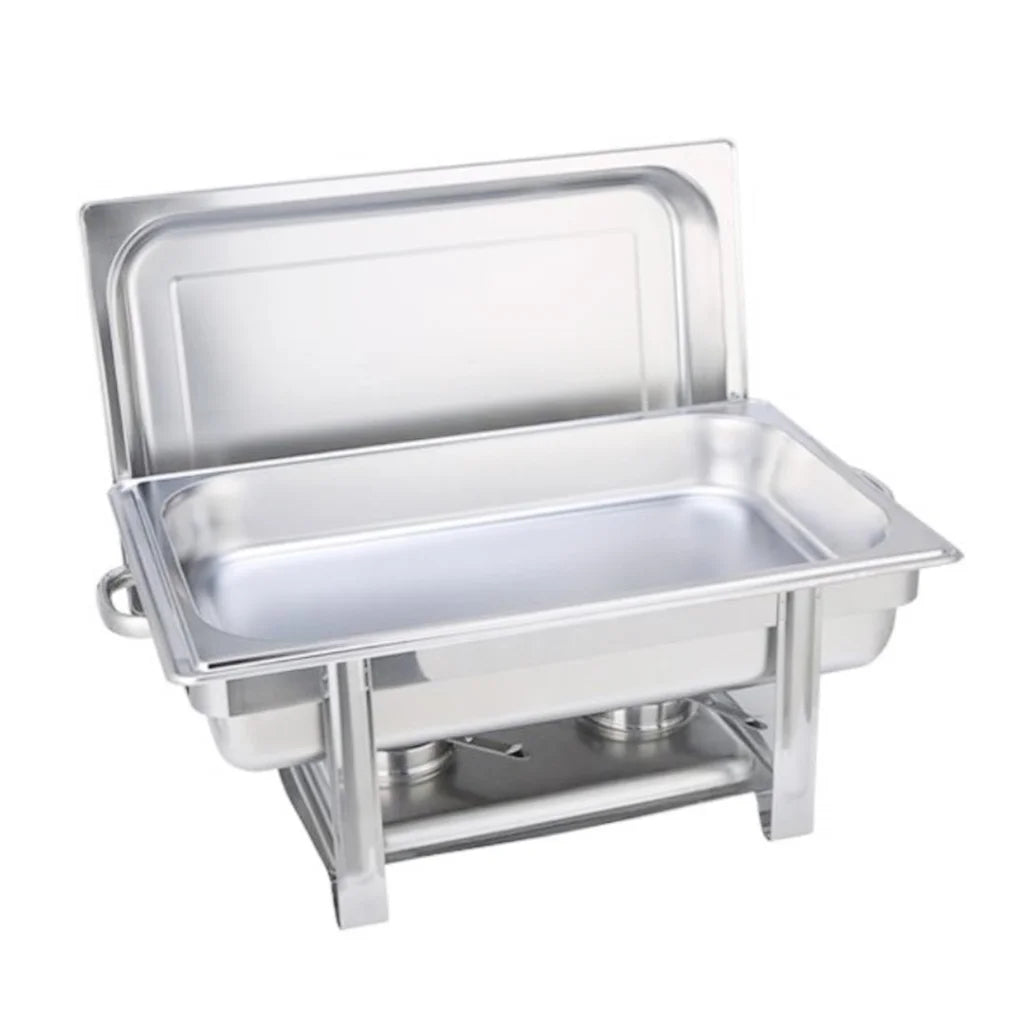 Stainless Steel Chafing Dish Single Tray Catering Food Warmer - Premium