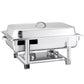Stainless Steel Chafing Dish Triple Tray Food Warmer Catering - Premium